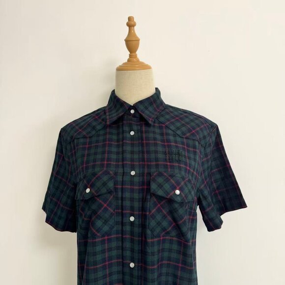 Miu Miu  Embroidered wool mini dress - Picture 5 of 12